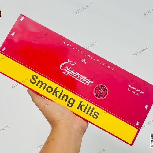 Cigaronne Royal Slims XL Filter AAA (Đỏ)