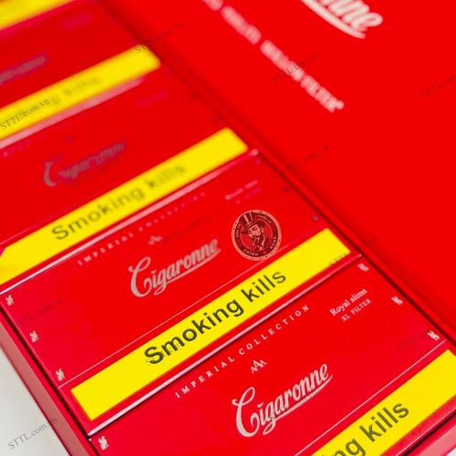 Cigaronne Royal Slims XL Filter AAA (Đỏ)