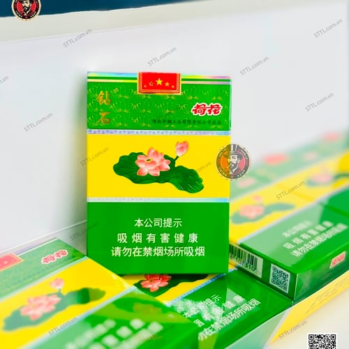 Thuốc Lá Sen Xanh 2 Ngăn (Hehua)