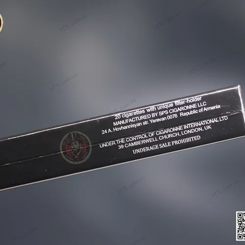 Cigaronne Royal Slims XL Filter Black