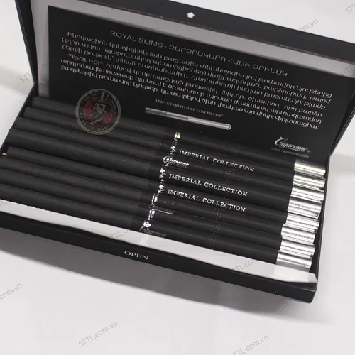 Cigaronne Royal Slims XL Filter Black