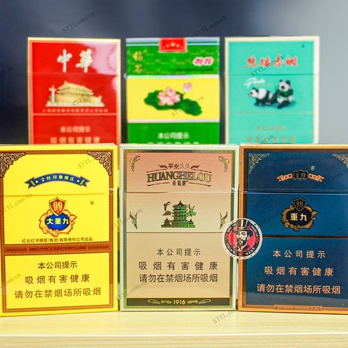 Combo 6 Thuốc Lá Trung Quốc Cao Cấp