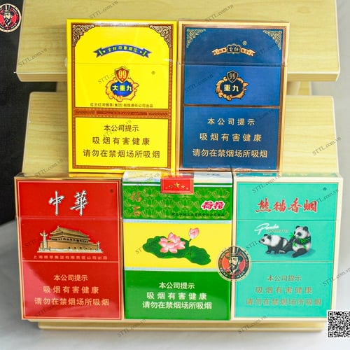 Combo 6 Thuốc Lá Trung Quốc Cao Cấp