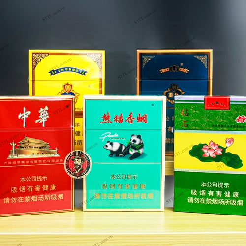 Combo 6 Thuốc Lá Trung Quốc Cao Cấp