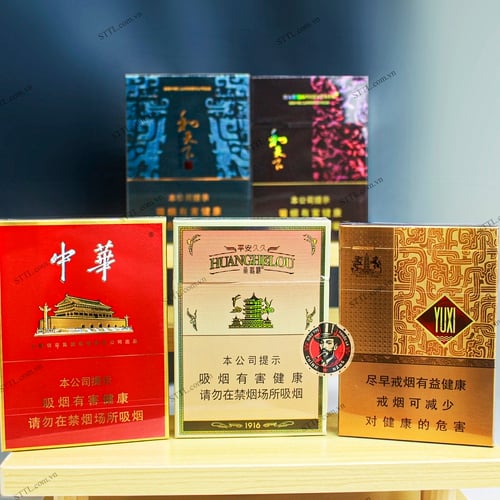 SET COMBO 5 THUỐC LÁ NỘI ĐỊA TRUNG QUỐC