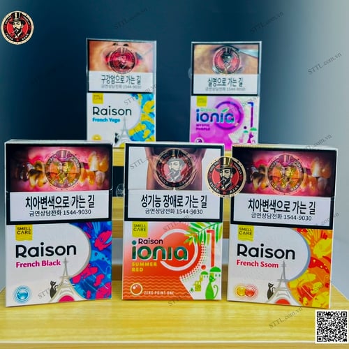 Combo Thuốc Lá Raison Duty Hàn Quốc