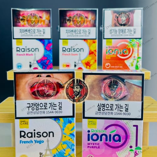 Combo Thuốc Lá Raison Duty Hàn Quốc