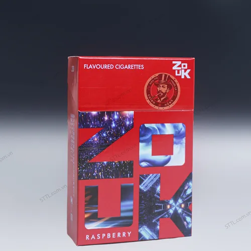 Thuốc Lá Zouk Raspberry ( Mâm xôi)