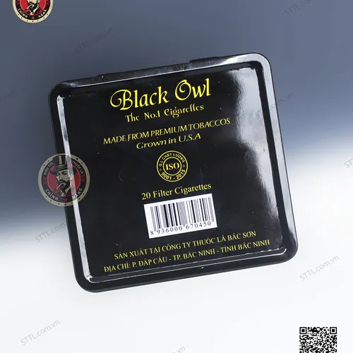 Black Owl Cú Mèo (Hộp Sắt)