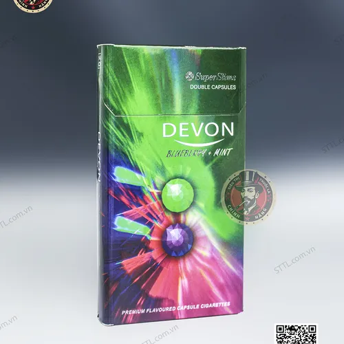 Thuốc Lá Devon Berry & Mint Điếu Nhỏ 2 Bấm