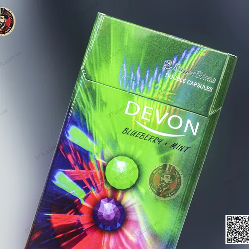Thuốc Lá Devon Berry & Mint Điếu Nhỏ 2 Bấm