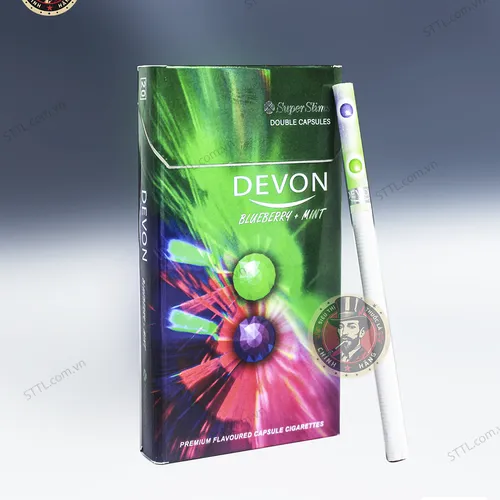 Thuốc Lá Devon Berry & Mint Điếu Nhỏ 2 Bấm
