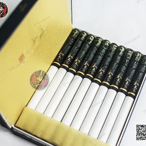 Thuốc Lá Bạch Sa Hòa Thiên Hạ (Baisha Harmonization) Hộp Gỗ Cao Cấp