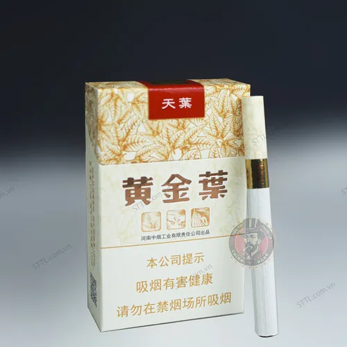 Thuốc Lá Hoàng Kim Diệp Hộp Gỗ Cao Cấp