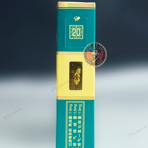 Thuốc lá Lotus Green (Sen Xanh Ngọc TQ Hộp Gỗ)