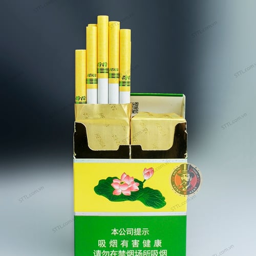Thuốc Lá Sen Xanh 2 Ngăn (Hehua)