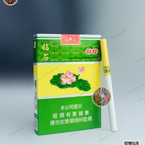 Thuốc Lá Sen Xanh 2 Ngăn (Hehua)