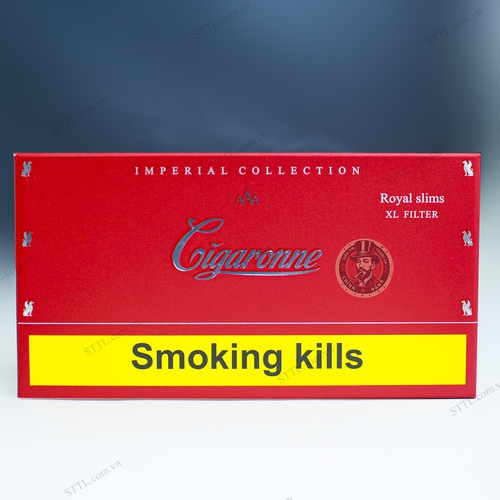 Cigaronne Royal Slims XL Filter AAA (Đỏ)