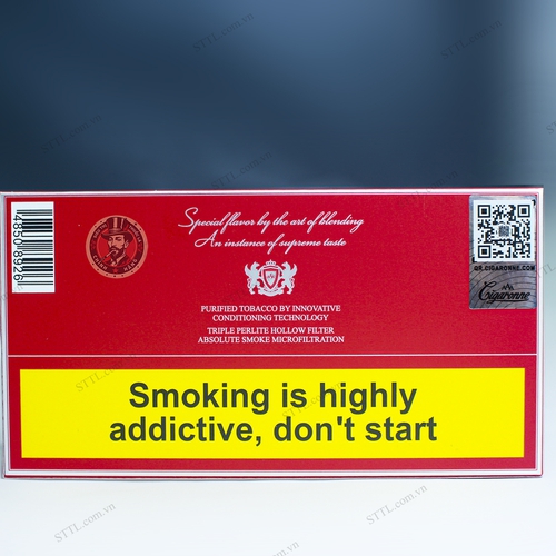 Cigaronne Royal Slims XL Filter AAA (Đỏ)