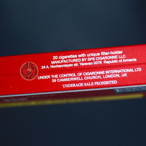 Cigaronne Royal Slims XL Filter AAA (Đỏ)
