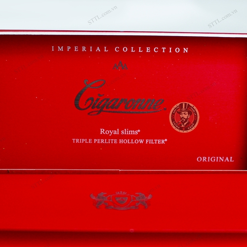 Cigaronne Royal Slims XL Filter AAA (Đỏ)