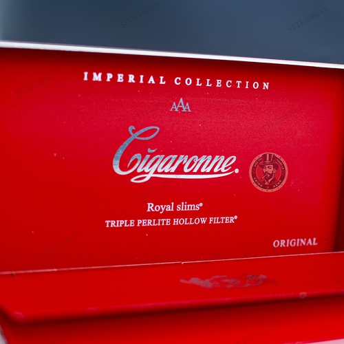 Cigaronne Royal Slims XL Filter AAA (Đỏ)