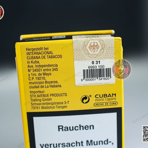 XÌ GÀ COHIBA SHORT 10