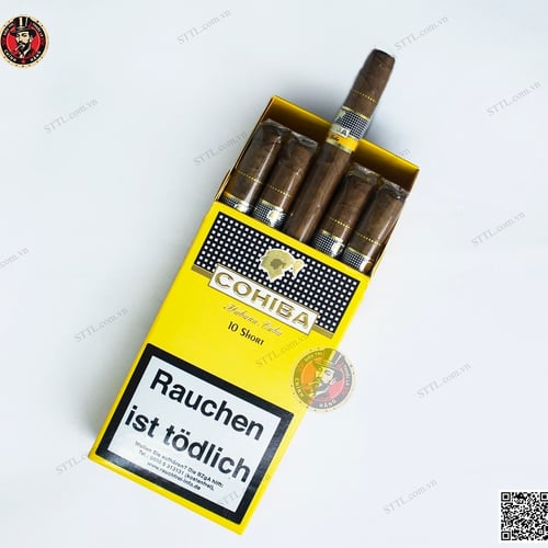 XÌ GÀ COHIBA SHORT 10