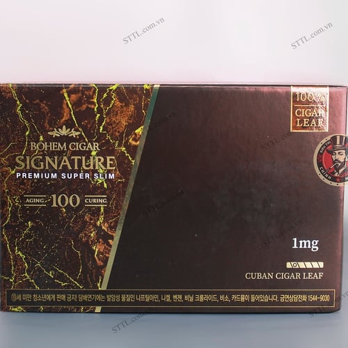 Thuốc Lá Bohem Cigar Signature 1mg