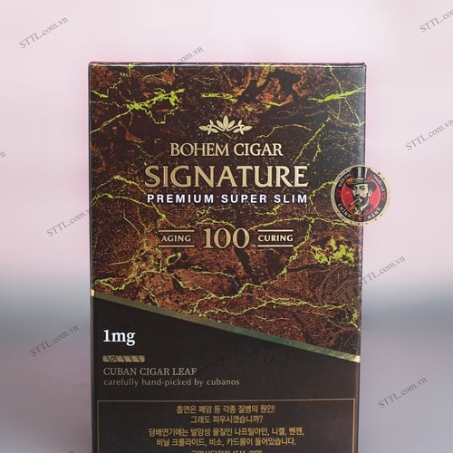 Thuốc Lá Bohem Cigar Signature 1mg