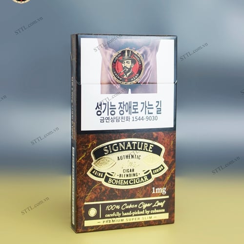Thuốc Lá Bohem Cigar Signature 1mg