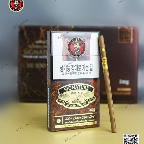 Thuốc Lá Bohem Cigar Signature 1mg