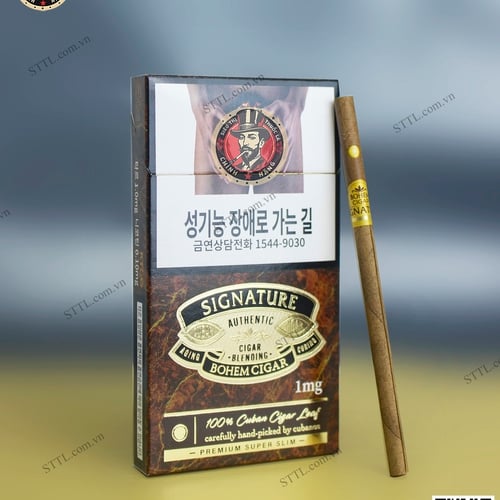 Thuốc Lá Bohem Cigar Signature 1mg