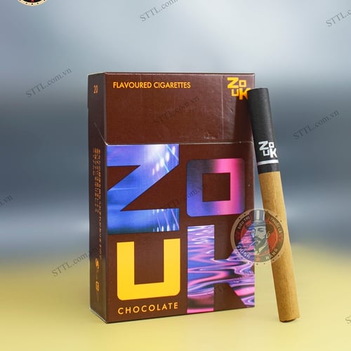 Thuốc lá Zouk Nâu (Vị Socola)