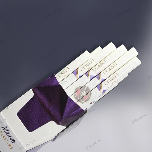 Thuốc Lá Corset Mauve Superslims