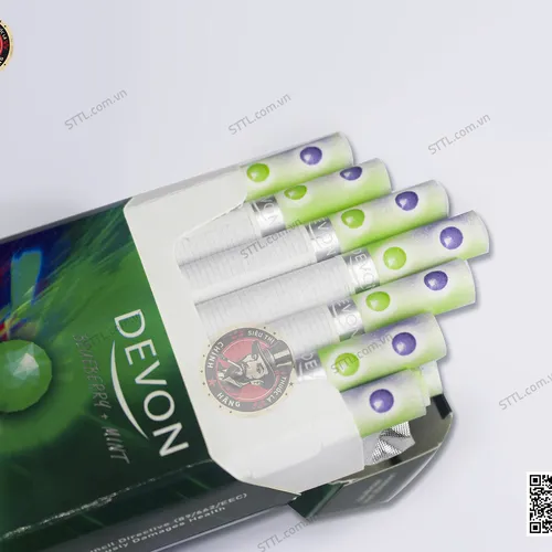 Thuốc Lá Devon Blueberry Mint ( Việt Quất , Bạc Hà )