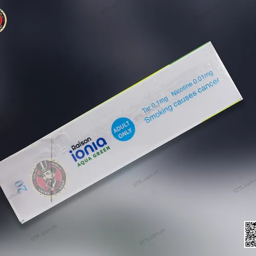 Thuốc Lá Raison Ionia Aqua Green ( Táo Xanh )