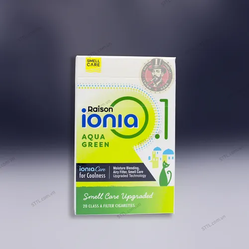 Thuốc Lá Raison Ionia Aqua Green ( Táo Xanh )