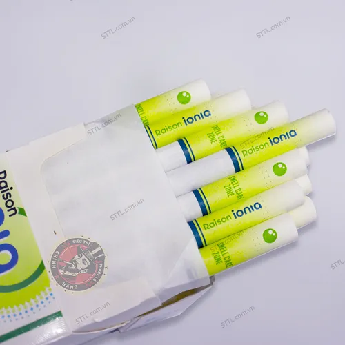 Thuốc Lá Raison Ionia Aqua Green ( Táo Xanh )