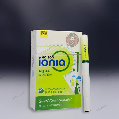 Thuốc Lá Raison Ionia Aqua Green ( Táo Xanh )