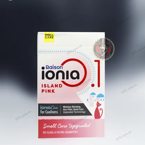 Thuốc Lá Raison Ionia Island Pink ( Đào )