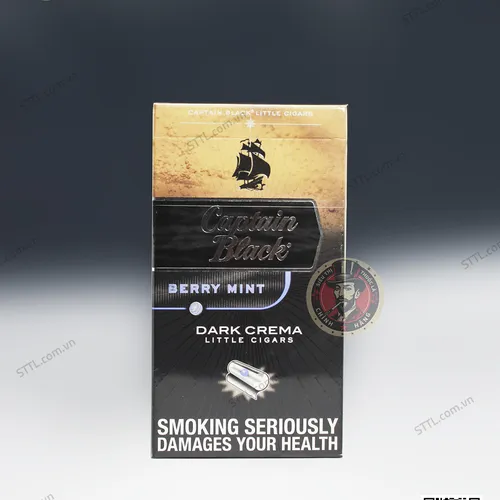 Captani Black Crema Berry Mint Slim (Trái Cây Bạc Hà) 