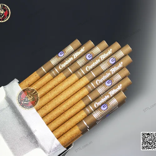 Captani Black Crema Berry Mint Slim (Trái Cây Bạc Hà) 