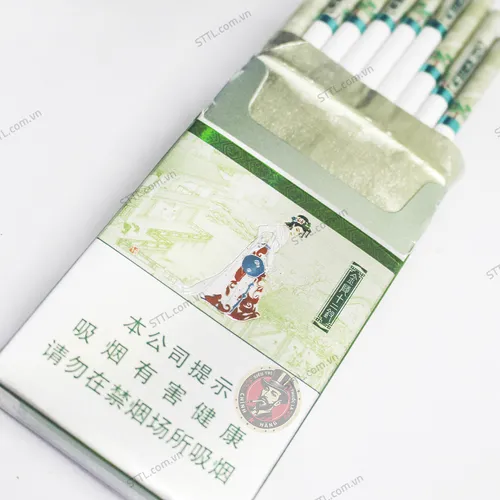 Thuốc Lá Nam Kinh ( Nanjing Trắng ) - Bạc Hà 