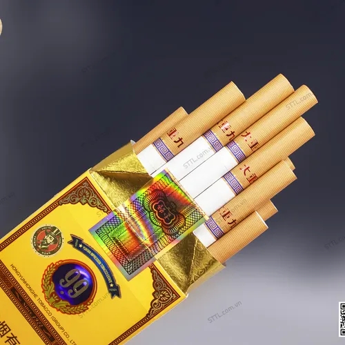 Thuốc Lá Đại Cửu Trùng 99 Hộp Gỗ