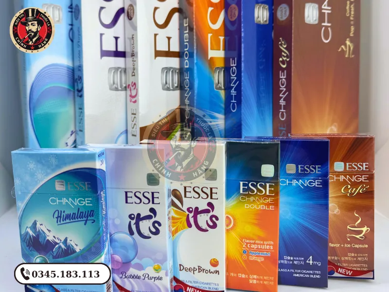 Thuốc Lá Esse Hàn Quốc Chính Hãng Tại Time City Hà Nội