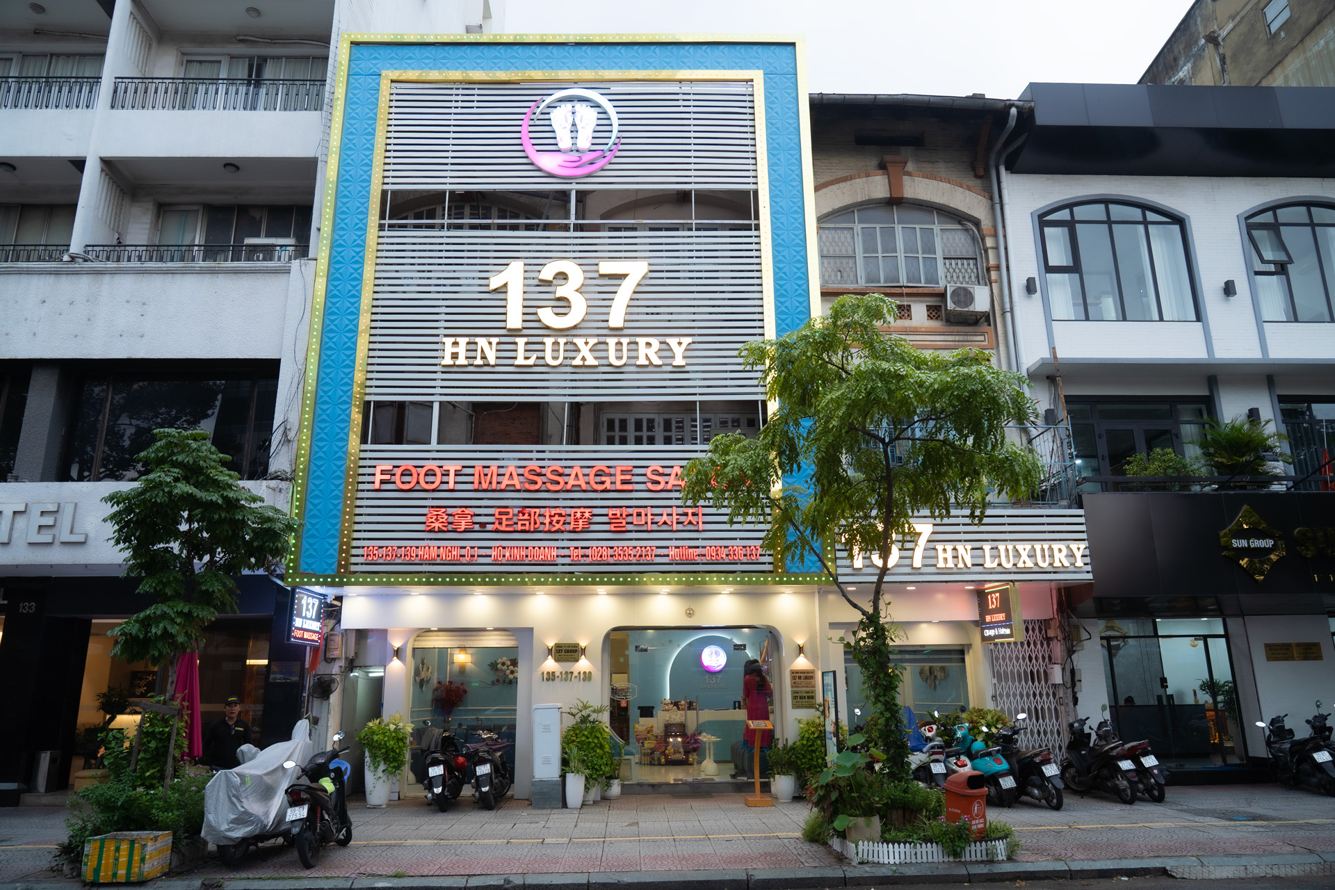 Spa thư giãn trung tâm Sài Gòn,