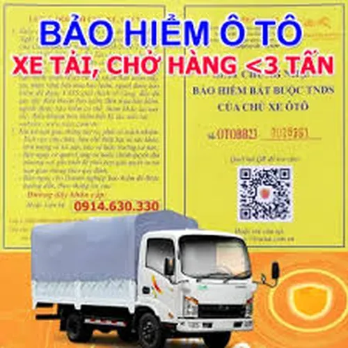 Bảo hiểm bắt buộc xe tải dưới 3 tấn giá rẻ nhất