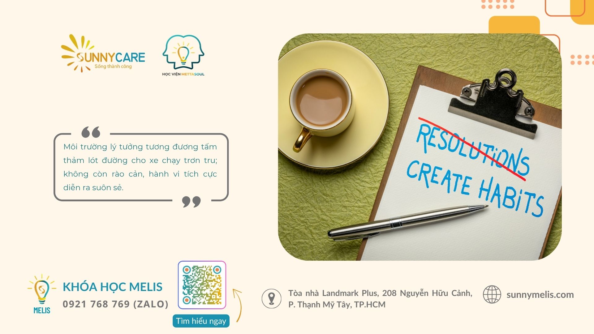 Tạo môi trường thuận lợi cho thói quen tự học hiệu quả