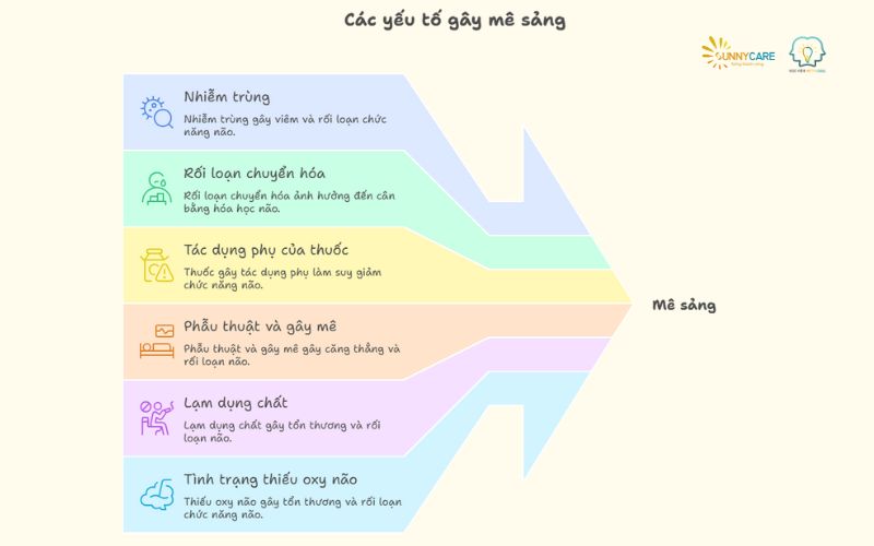 Khám phá nguyên nhân mê sảng